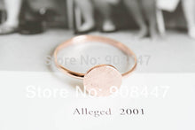 10 PCS- Round Rings Gold silver round Antique Vintage style rings