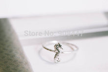 10 PCS- delicate sea horse ring,animal ring -