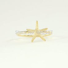 10 PCS-R095 Jewelry Simple Starfish Ring ,Openwork Ring,star ring -