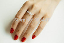 10 PCS-R127 Cute A script letter ring,Jewelry,Ring,bridesmaid gift,engaget ring,word ring -