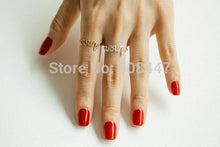 10 PCS-R127 Cute A script letter ring,Jewelry,Ring,bridesmaid gift,engaget ring,word ring -