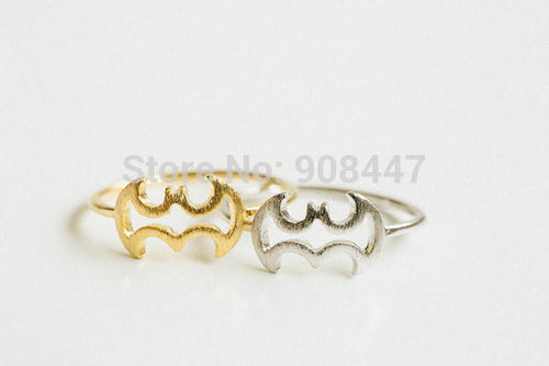 10 PCS-R128 Cute Line batman ring,animal bat ring -