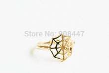 10 PCS-R134 Simple spider web knuckle ring,pinky cobweb ring,midi web ring -