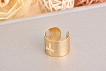 10 PCS-R221 Brass band ring,cross ring,adjustable ring -