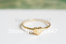 10 PCS-R222 Jewelry heart mid knuckle midi pinky rings Lover Hear Rings Girl