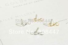 10 PCS-S005 Earrings jewelry Cute Gold Silver Pink gold 8 Tiny Infinity Stud Earrings