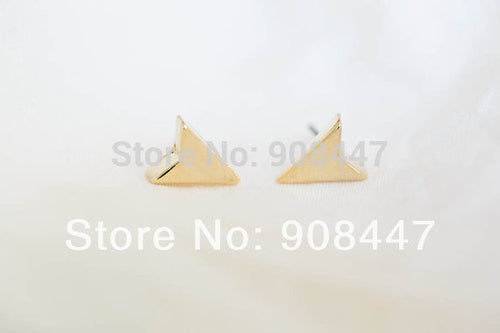 10 PCS-S010 Cute Earrings jewelry 18k gold plated bling arrow earrings