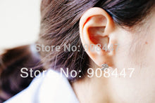 10 PCS-S014 Jewelry puck Ghost Animal Stud Earrings Simple monster and smile face Earrings Stud
