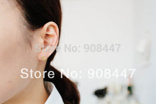 10 PCS-S014 Jewelry puck Ghost Animal Stud Earrings Simple monster and smile face Earrings Stud