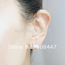 10 PCS-S015 jewelry Gold Silver Pink-gold Dinosaur Stud Earrings