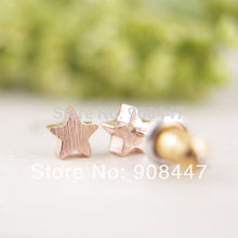 10 PCS-S025 jewelry Cute Star Earrings Gold Silver Pink Gold Little Star stud Earrings