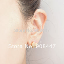 10 PCS-S029 jewelry Cute India Gold Silver Pink Gold Elephant Shaped Stud Earrings