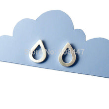 10 PCS-S034 Cute Earrings WaterDrop stud earrings Raindrop Studs simple raindrop stud earrings