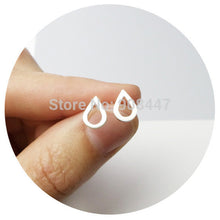 10 PCS-S034 Cute Earrings WaterDrop stud earrings Raindrop Studs simple raindrop stud earrings