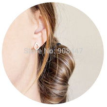 10 PCS-S034 Cute Earrings WaterDrop stud earrings Raindrop Studs simple raindrop stud earrings