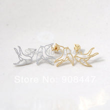 10 PCS-S036 jewelry Gold Silver Swallow Stud Earrings Bird Earrings