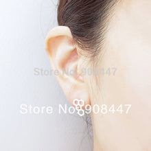 10 PCS-S039 jewelry gold silver tiny hexagon modern earring,Hive stud earrings