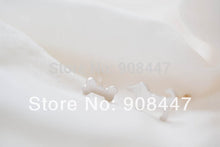 10 PCS-S044 jewelry 18K Gold dog bone Stud Post earrings Jewelry