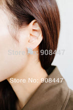 10 PCS-S046 jewelry silver gold cute elephant earring Jewelry