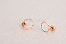 10 PCS-S063 jewelry Round earrings,circle earstuds -