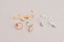 10 PCS-S063 jewelry Round earrings,circle earstuds -