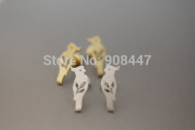 10 PCS-S070 jewelry Tiny Parrot Silver studs earrings,bird earrings