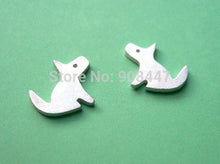 10 PCS-S074 jewelry cute Dog Stud Earrings - Puppy Silver Jewelry - Kawaii Jewelry