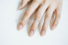 10 PCS Simple flat crescent moon knuckle ring knuckle half moon ring - R133