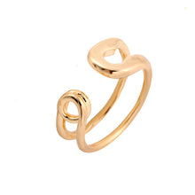 10 PCSlot Big Safety Pin Ring Stretch Rings Simple and Cool Style