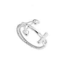 10 PCSlot Cute Anchor Rings Anniversary Gifts Couple rings