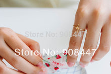 10 PCSlot One Tie Wedding Ring Korea Lovely Gold Ring Jewelry Finger Ring