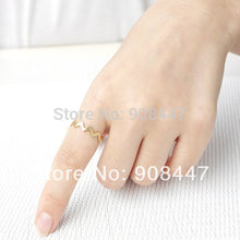 10 PCSlot- GOLD FILLED ZIG ZAG BAND THUMB RING,midi ring,WAVE RING