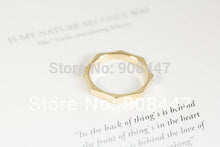 10 PCSlot- Alloy Octagon Ring stackable rings rings unique rings