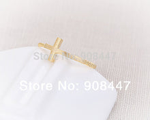 10 PCSlot- Sideways Cross Ring With Twisted Ringband - unique rings,cool rings