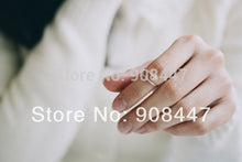 10 PCSlot- jewelry double cross cuff finger ring stretch girl rings