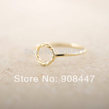 10 PCSlot- Promotion Price gold-plated Twisted Ring Korean Style rings