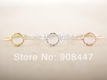 10 PCSlot- Promotion Price gold-plated Twisted Ring Korean Style rings