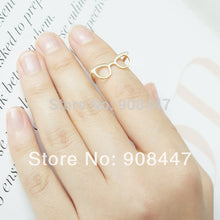 10 PCSlot- jewelry punk glasses design finger rings ladie's mixed color