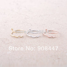 10 PCSlot- Luxury Rose Gold Plated Small Snake Rings Girls Gifts Trendy Vintage MS