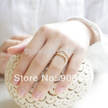 10 PCSlot- Luxury Rose Gold Plated Small Snake Rings Girls Gifts Trendy Vintage MS