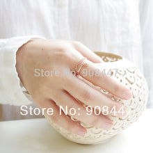 10 PCSlot- Luxury Rose Gold Plated Small Snake Rings Girls Gifts Trendy Vintage MS