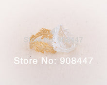 10 PCSlot- Feathers Ring - Silver Leaf ring,cool rings,cute ring