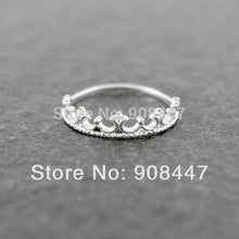 10 PCSlot- Designer Elegant Rhinestone Tiara Crown Ring Jewelry