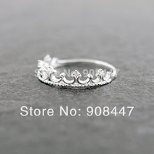 10 PCSlot- Designer Elegant Rhinestone Tiara Crown Ring Jewelry