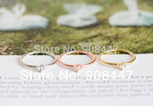 10 PCSlot- solitary cz knuckle rings,pinky rings,cubic zirconia ring