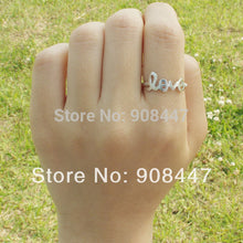 10 PCSlot- jewelry Accessories Love Letter Ring Finger Ring Mix Color .