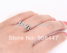 10 PCSlot- Sideways Heart Ring Gold Silver Modern Engaget Jewelry Rings Gifts