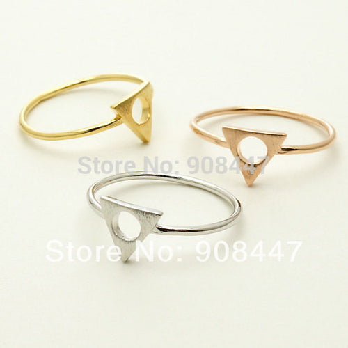 10 PCSlot-R110 Triangle and Circle Rings