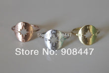 10 PCSlot-R111 Compass Knuckle Ring