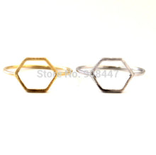 10 PCSlot-R116 Hexagon Outline Ring